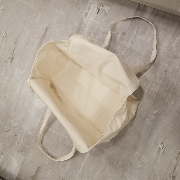 💕CULT GAIA💕 Reusable Tote Bag Canvas Carryall Logo Recycled Cotton Cream - Picture 11 of 12